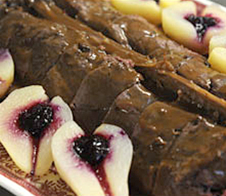 Rezept für Rehrücken badischer Art