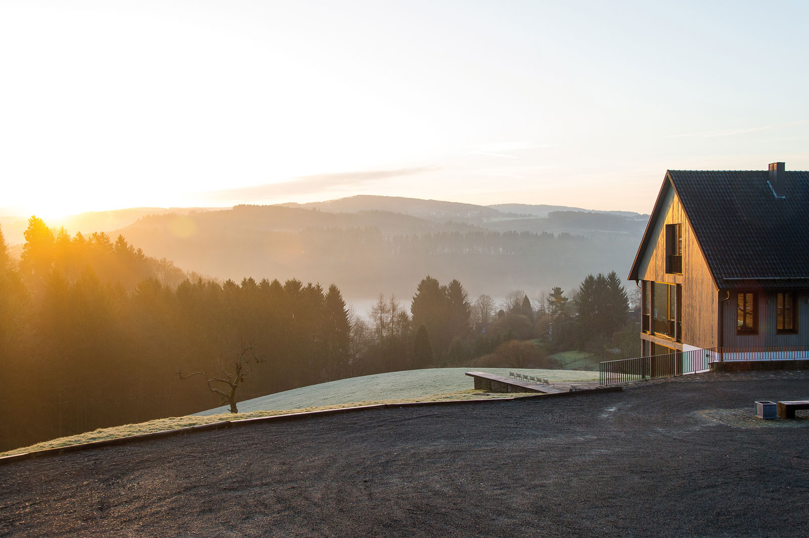 Romantische Aussicht Ecolut Eventcenter